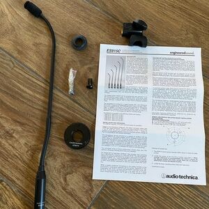 Audio Technica AT8474 Black Mounting Flange